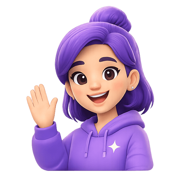 Faye waving hello